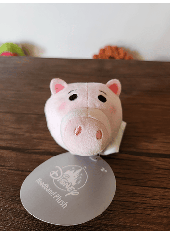 Peluche Hamm para cintillo. Disney Parks