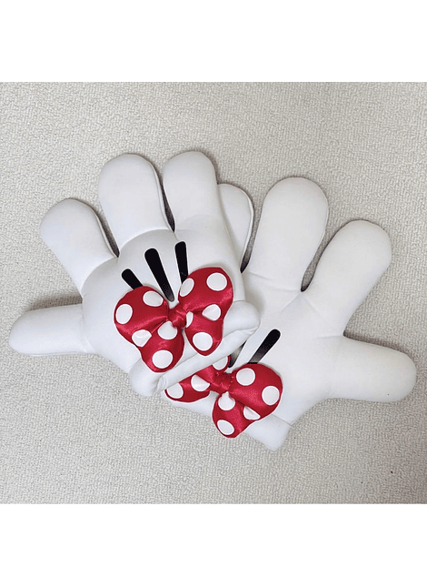 Guantes Minnie Mouse. Disney parks Japon