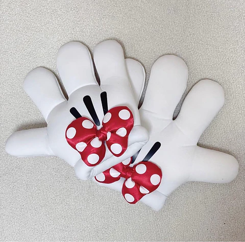 Guantes Minnie Mouse. Disney parks Japon