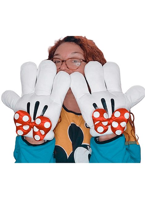 Guantes Minnie Mouse. Disney parks Japon