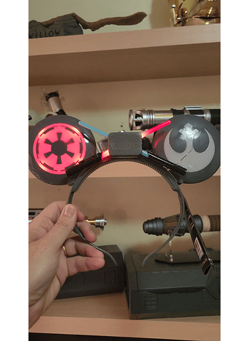 Orejitas con luces Star Wars. Disney Parks