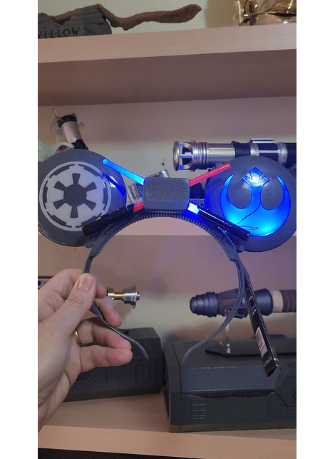Orejitas con luces Star Wars. Disney Parks
