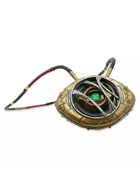 Replica ojo de agamotto, gema del tiempo, Marvel. Disney parks