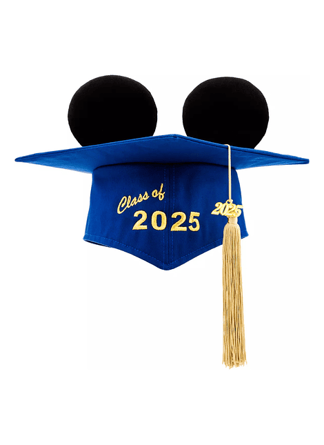 Birrete graduación Mickey 2025. Disney Parks 