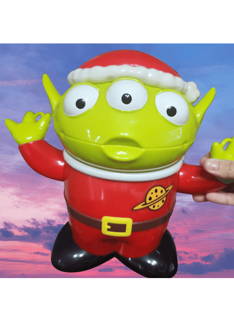 Bucket marcianitos navidad, Toy Story. Disney parks 