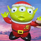 Bucket/Palomera marcianitos navidad, Toy Story. Disney parks  - Miniatura 1