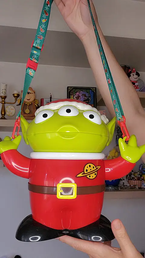 Bucket/Palomera marcianitos navidad, Toy Story. Disney parks 