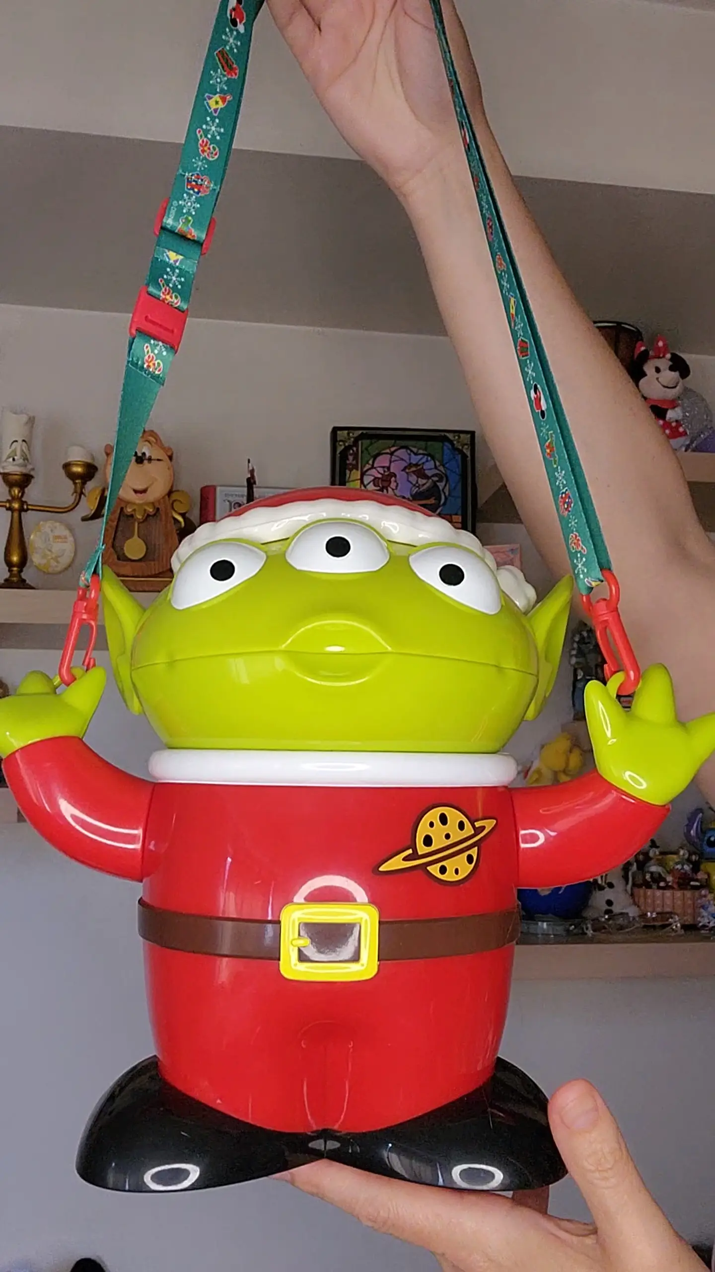 Bucket/Palomera marcianitos navidad, Toy Story. Disney parks  2