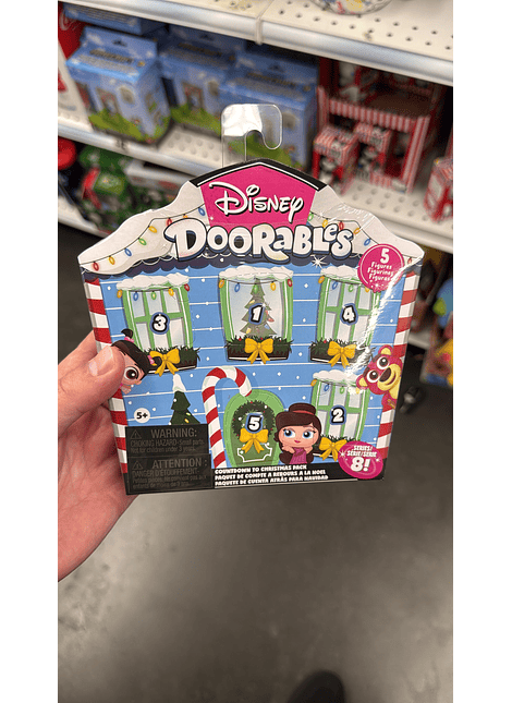 Doorables Navidad Disney. 5 figuras sorpresas
