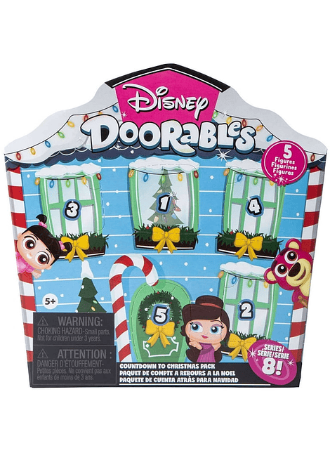 Doorables Navidad Disney. 5 figuras sorpresas