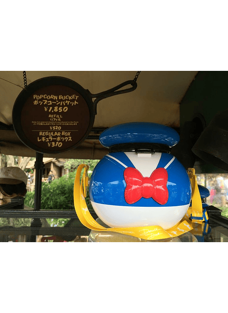 Bucket/Palomera Pato Donald. Disney Parks 