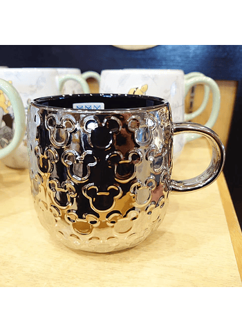 Taza diseño Mickey plateado. Disney Parks 