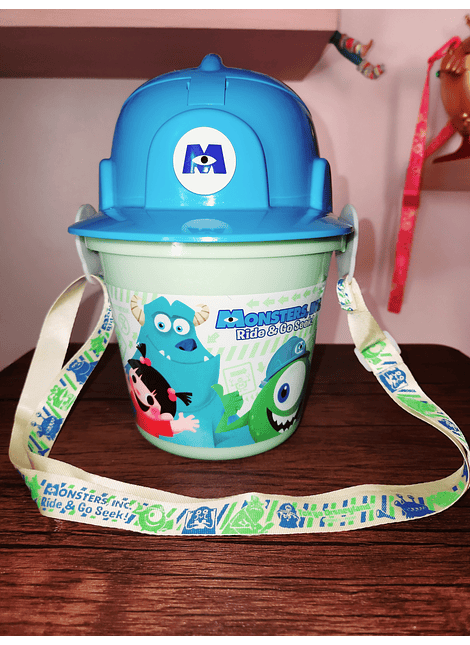Balde de Pop corn Monster Inc. Japon