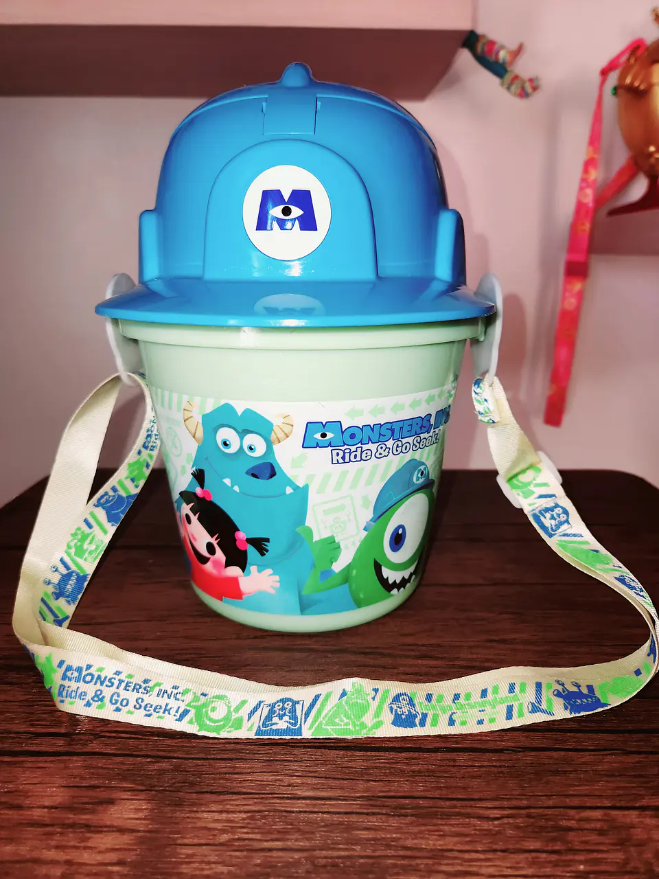 Balde de Pop corn Monster Inc. Japon 1