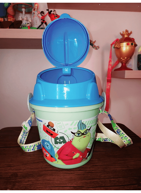 Balde de Pop corn Monster Inc. Japon