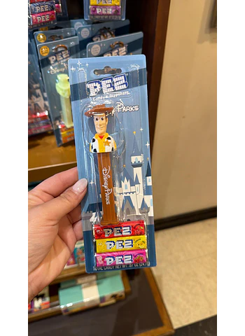 Dulces Pez Woody. Disney parks