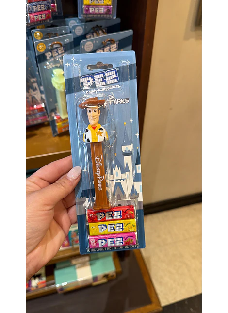 Dulces Pez Woody. Disney parks