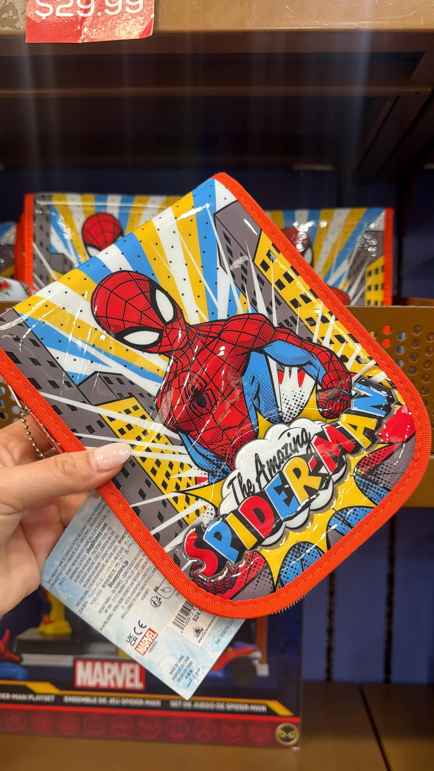Estuche Spiderman. Disney Parks 1