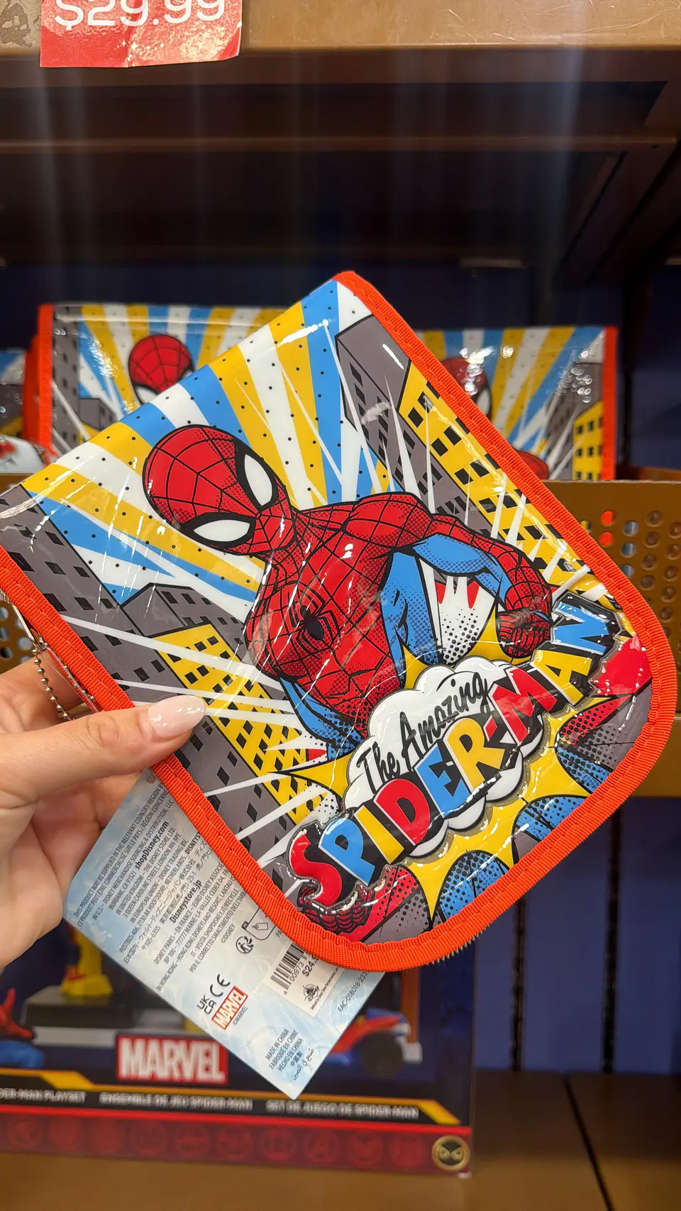 Estuche Spiderman. Disney Parks 1