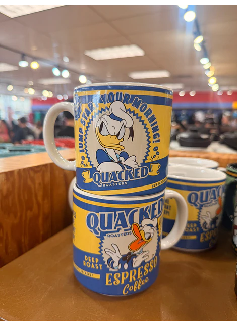 Taza retro Donald. Disney Parks 