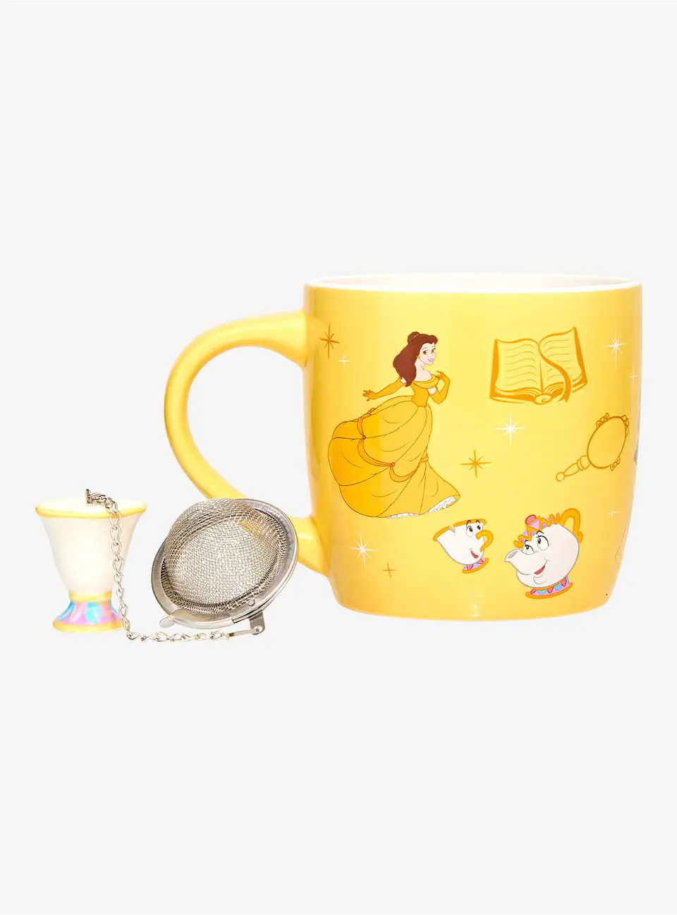 Taza Bella y Chip con difusor para el té 2