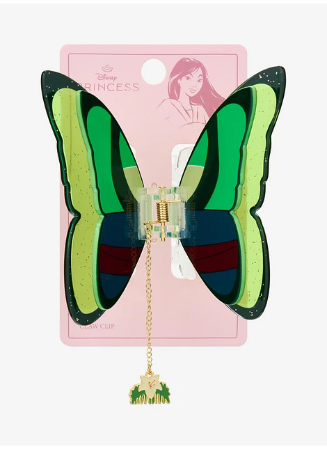 Clip charm para cabello Mulan