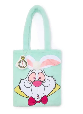 Tote Bag conejo de Alicia. Disney Parks 