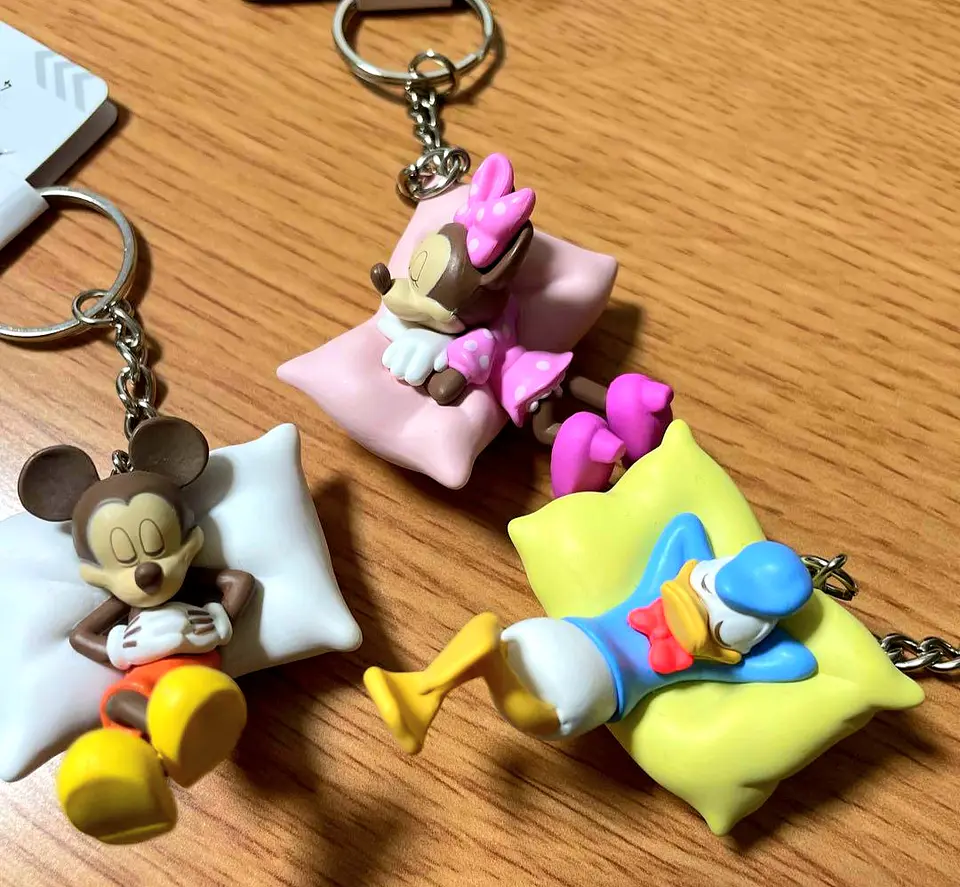 Llaveros Mickey / Minnie / Donald de Japon 2