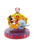Figura Mickey Mouse sobre Dumbo volador