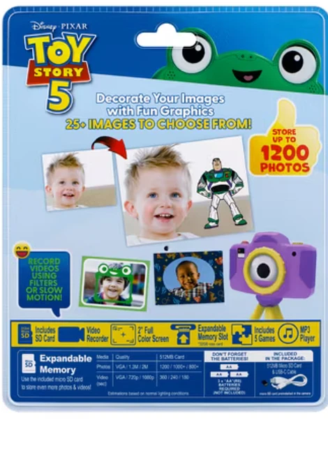 Camara digital Snappy. Toy Story 