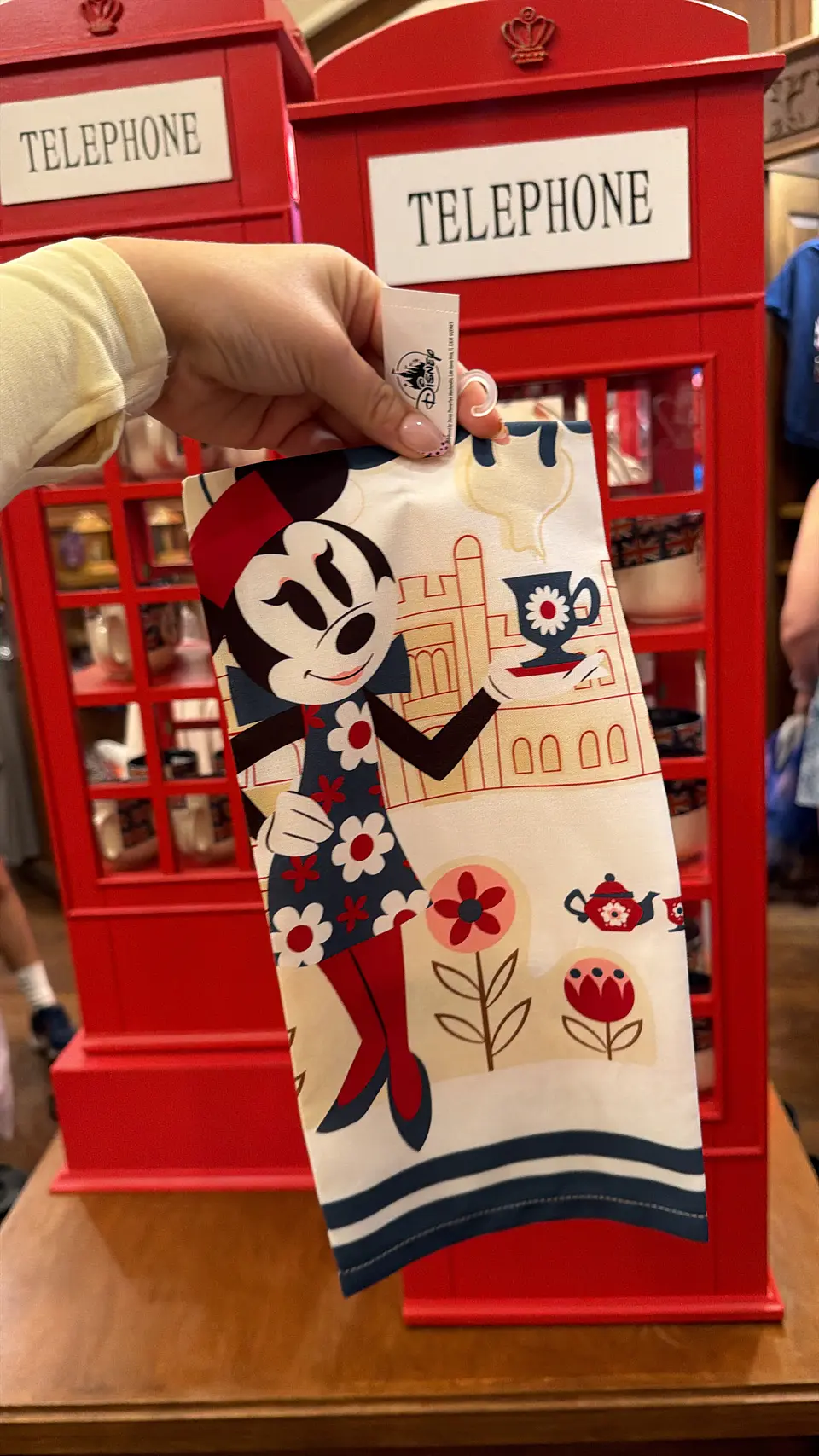Paño de cocina Minnie Mouse, Reino Unido. Disney Parks  1