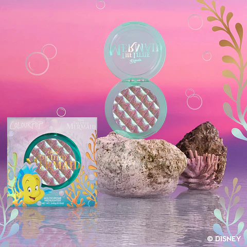 Iluminador multicromático de La Sirenita. ColourPop 