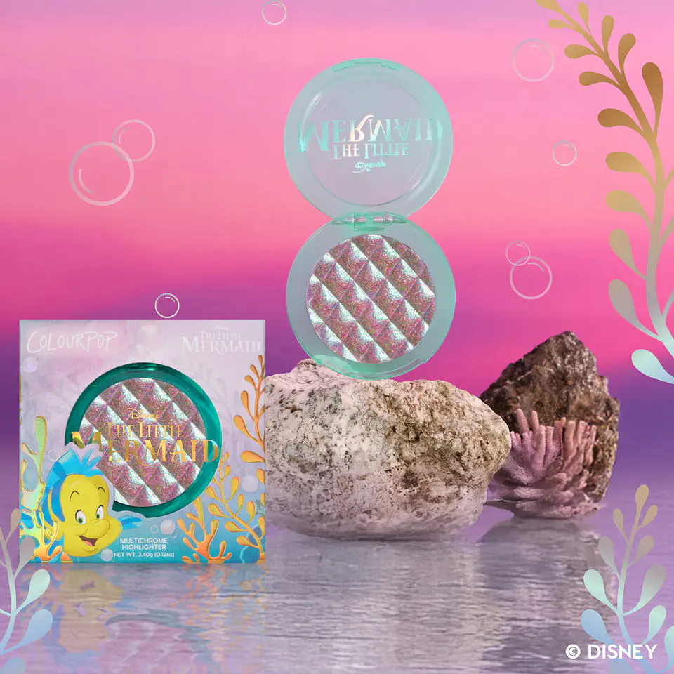 Iluminador multicromático de La Sirenita. ColourPop  2
