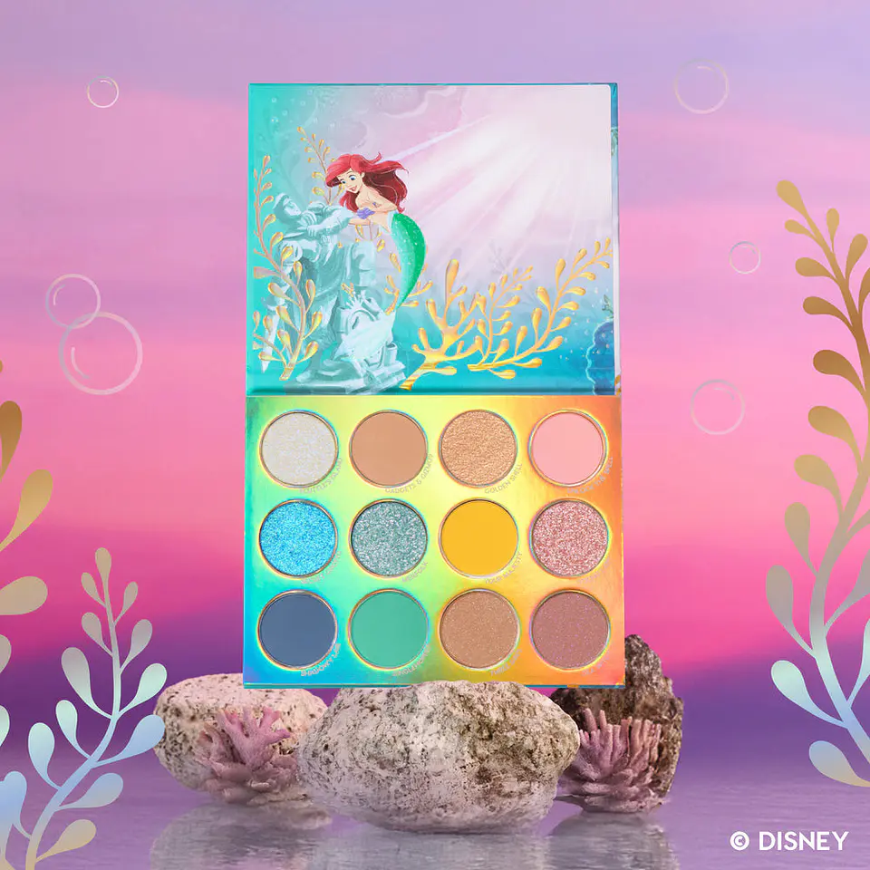 Paleta de Sombras La Sirenita. ColourPop  1