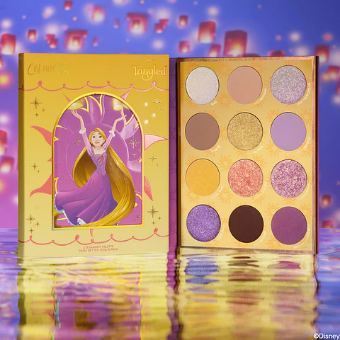 Paleta de Sombras Rapunzel. ColourPop 