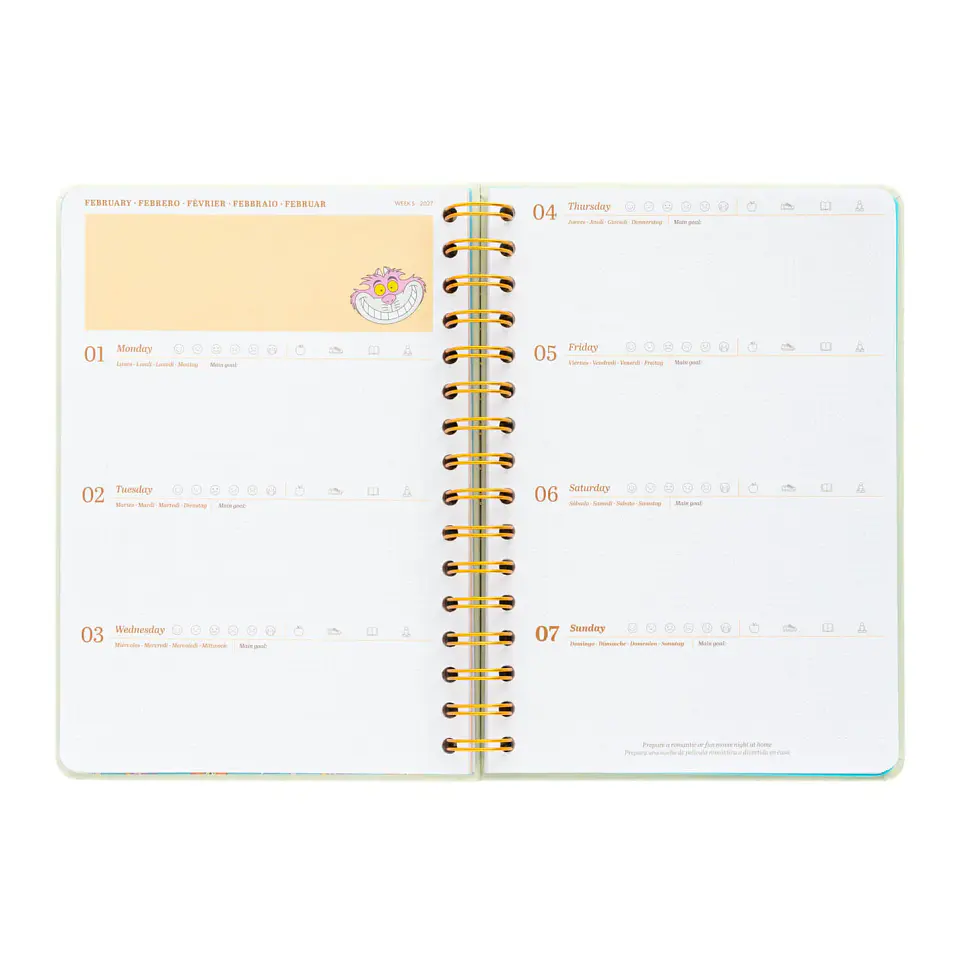 Agenda Alicia en el país de las Maravillas 4