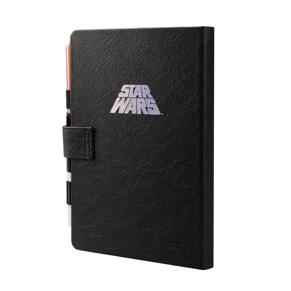Cuaderno Darth Vader Star Wars Con Lápiz Sable De Luz 2