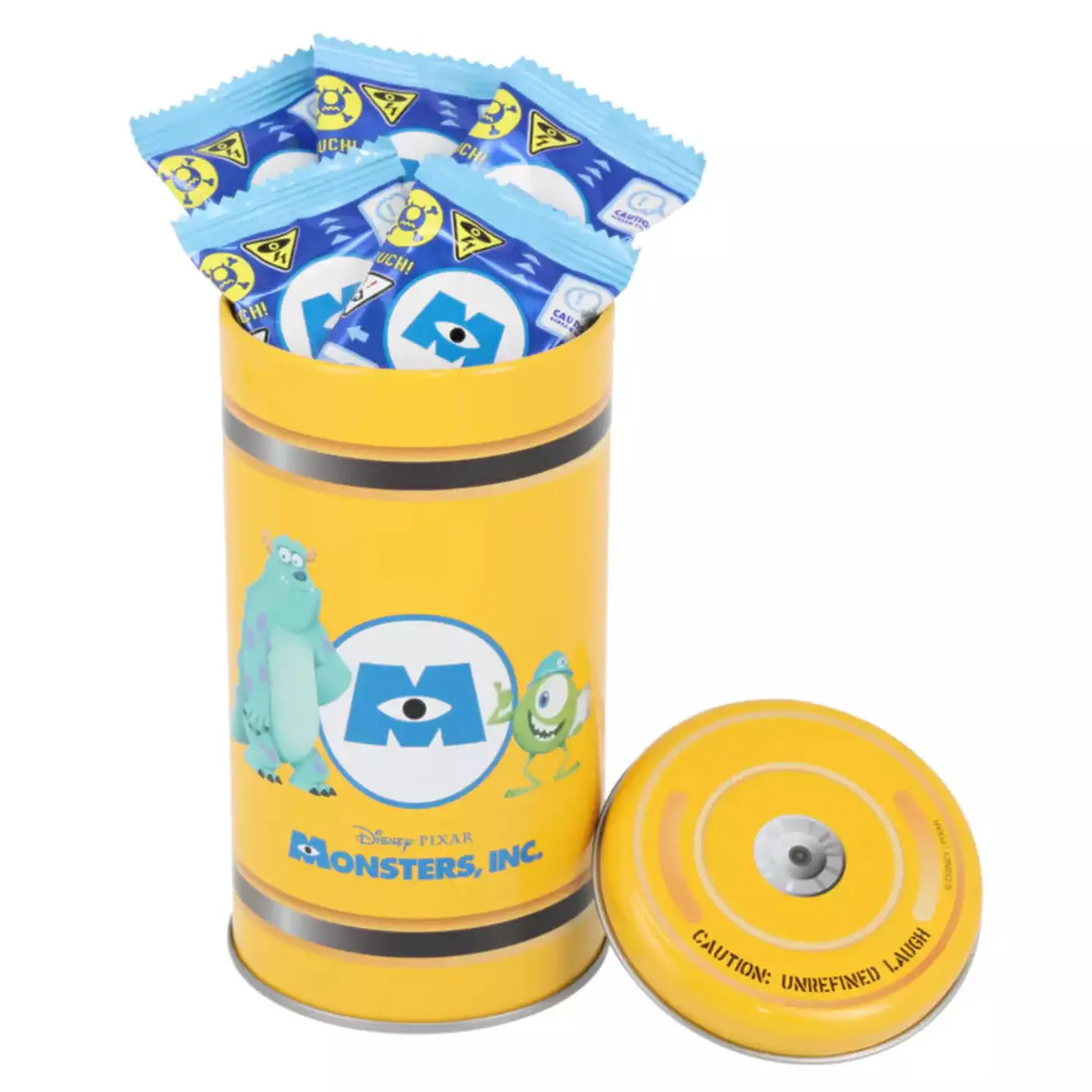 Contenedor de gritos Monster Inc. con chocolates. Disney Parks  1