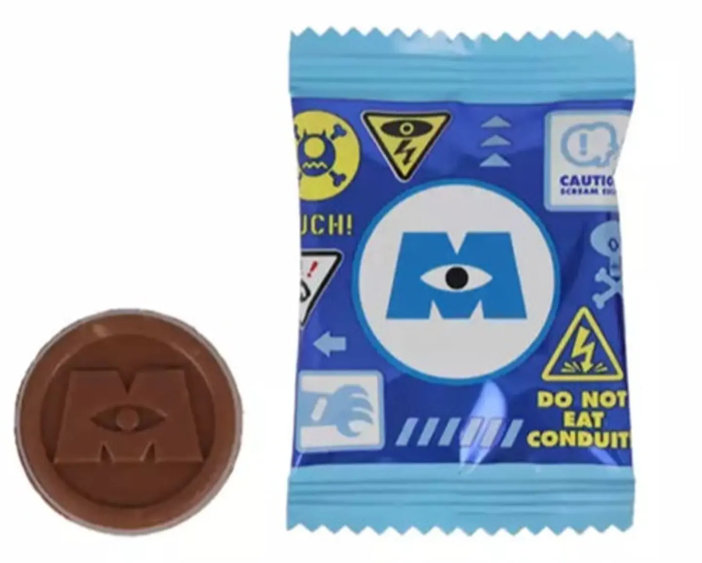 Contenedor de gritos Monster Inc. con chocolates. Disney Parks  2