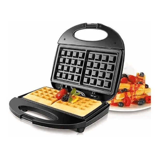 Wafflera Maquina Para Preparar Waffles Sokany 750w