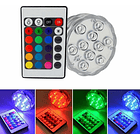 Pack 2 Focos Sumergibles Rgb-multicolor A Control Remoto 2