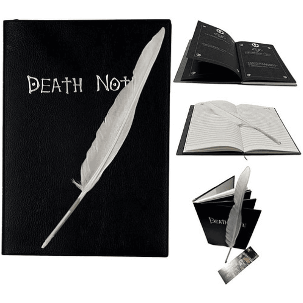 Libreta Death Note Con Pluma Bloc De Notas Anime Cosplay