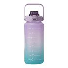 Botella De Agua Con Medidor Motivacional 2000  Ml  24