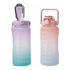 Botella De Agua Con Medidor Motivacional 2000  Ml  35