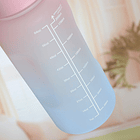 Botella De Agua Con Medidor Motivacional 2 L Pines Y Stikers 39