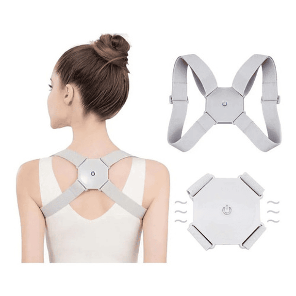 Corrector Postura Ajustable Con Sensor Inteligente