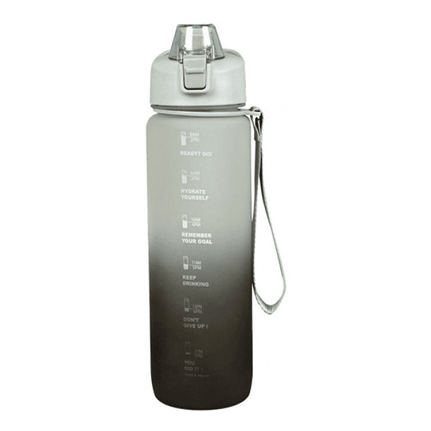 Botella De Agua Con Medidor Motivacional 1000 Ml
