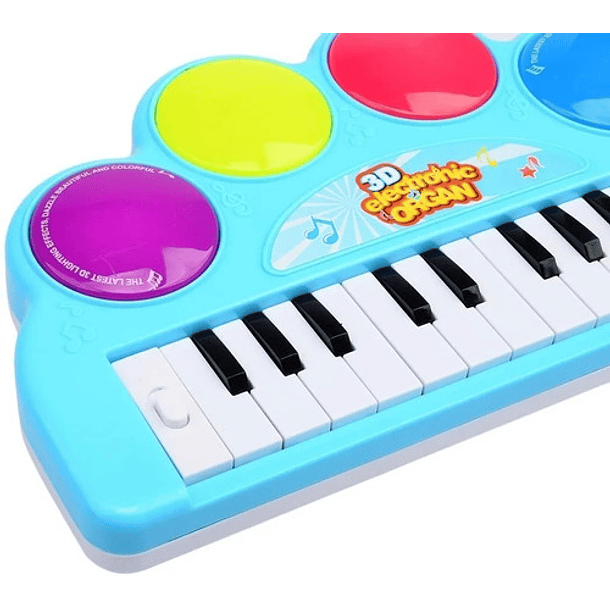 Teclado Musical Piano Juguete Teclado Musical Colores Niños