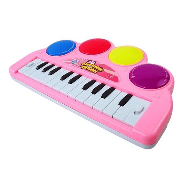 Teclado Musical Piano Juguete Teclado Musical Colores Niños 8