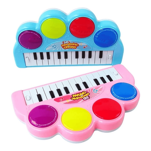 Teclado Musical Piano Juguete Teclado Musical Colores Niños 11